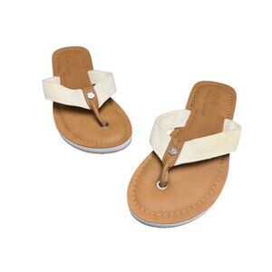 Tommy Bahama Speedwell Flip-Flop Women's Brown Thong Sandals, Size 7 WORN ONCE